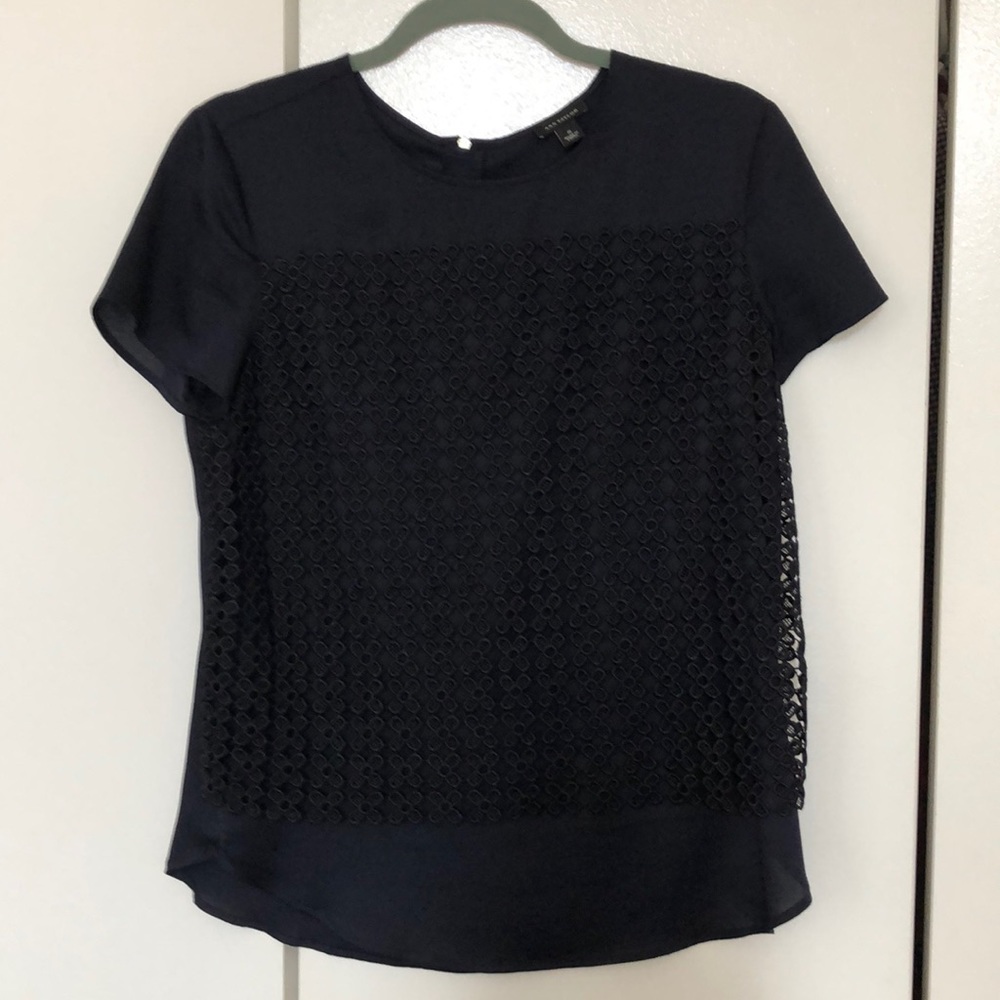 Ann Taylor Navy Top